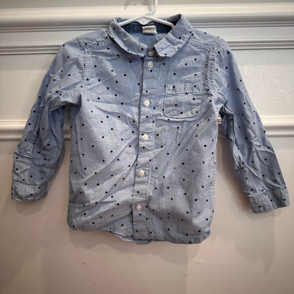 H&M Toddler Boy Button Down Shirt 3T